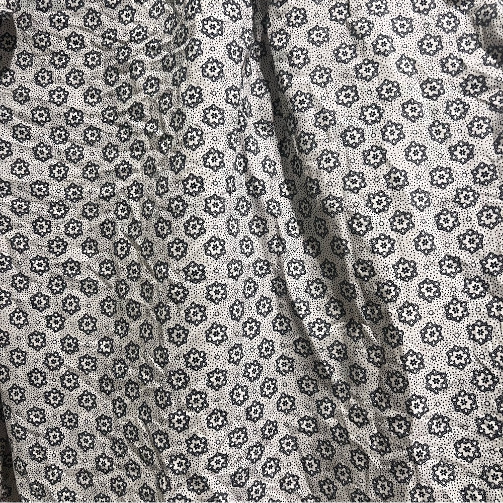 Rebecca Taylor La Vie Geometric Print Blouse - Picture 8 of 9